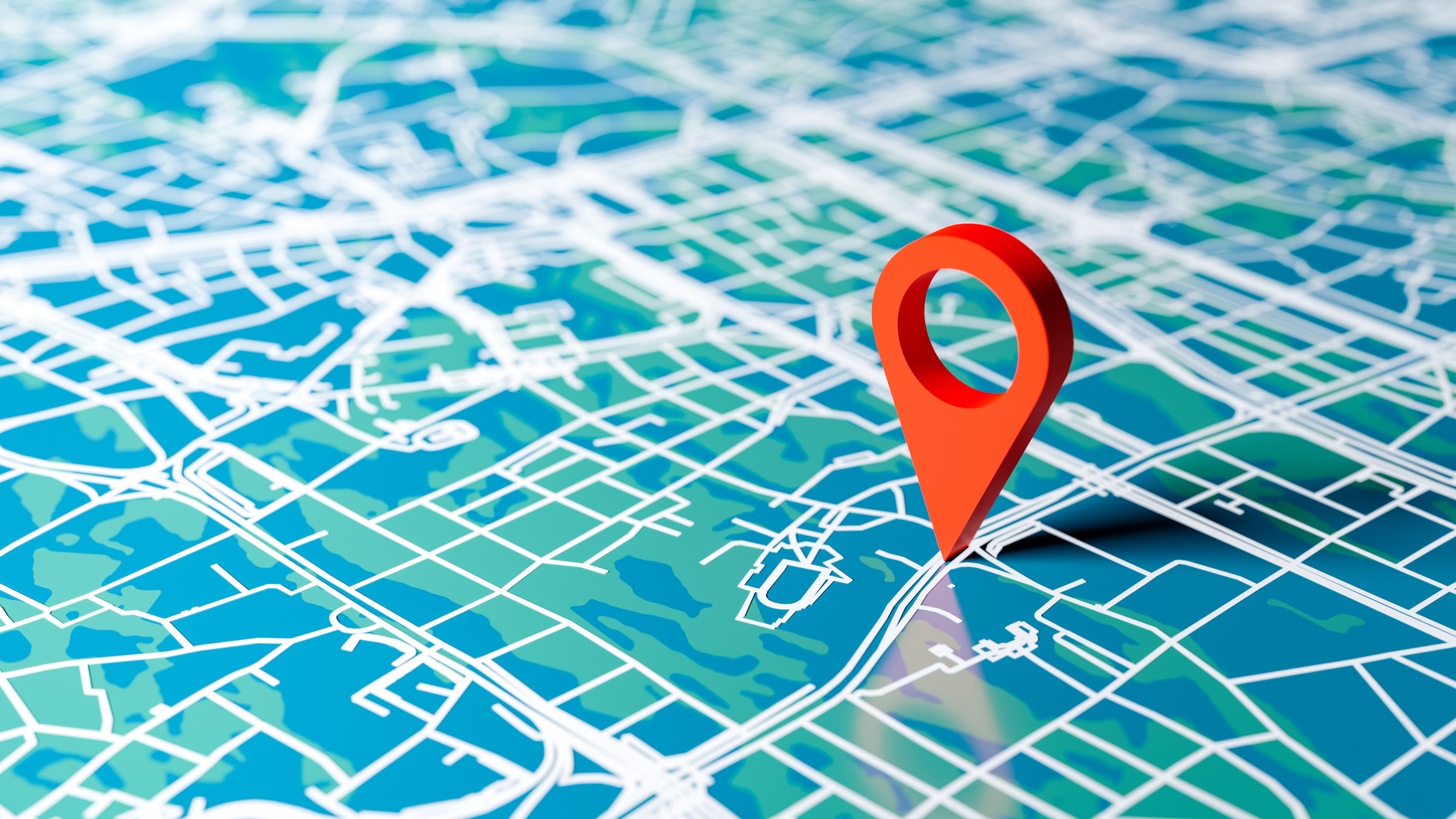 Background based on the concept of local location-based services, 3d rendering Local Search